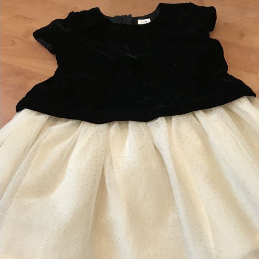 Baby Gap velour dress with tutu